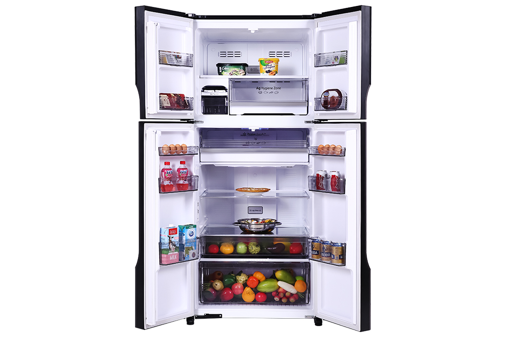 Tủ lạnh Panasonic Inverter 550 lít NR-DZ601VGKV Mới 2021 Công nghệ làm lạnh vòng cung Panorama, Công nghệ diệt khuẩn...