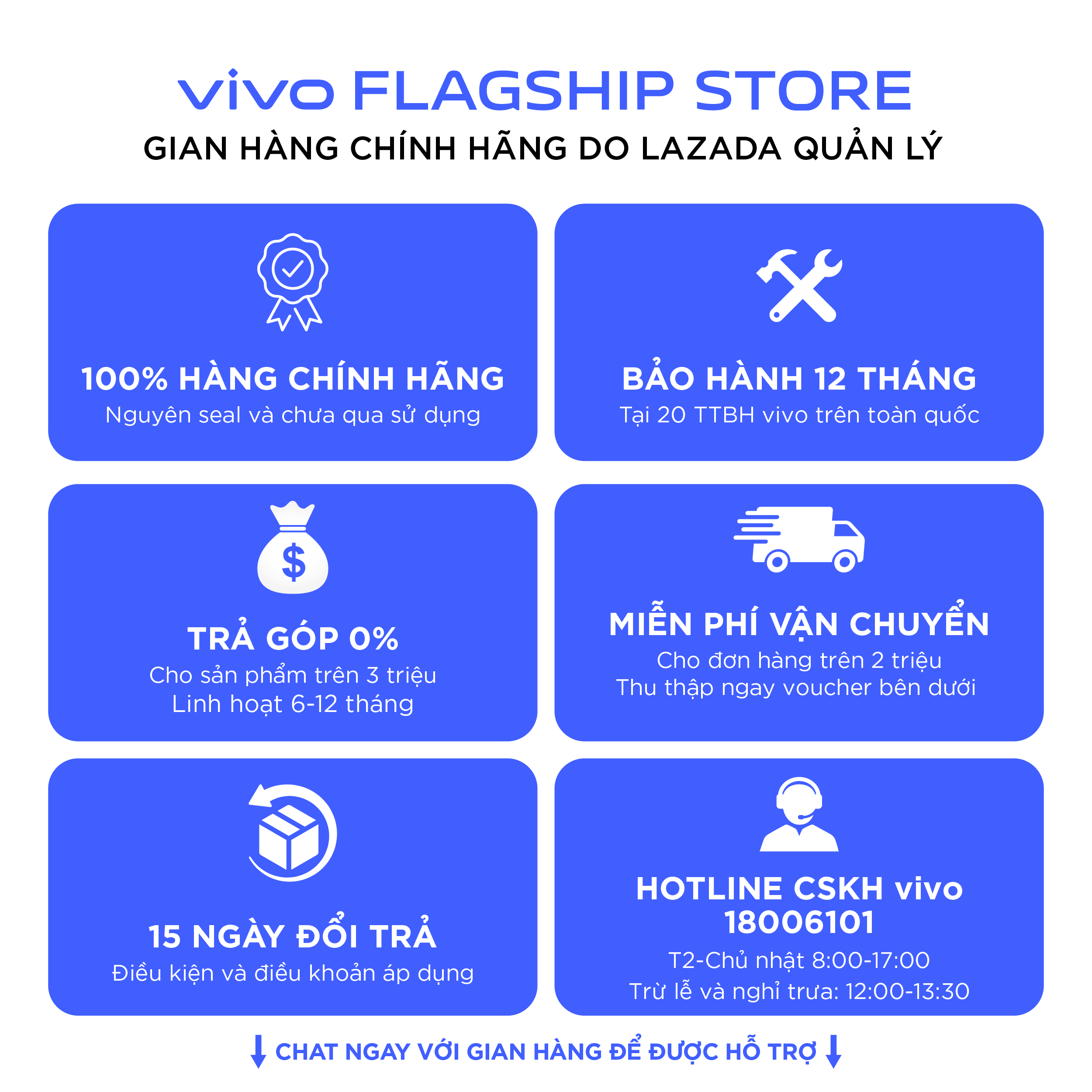 Voucher 200k giá chỉ còn 3350k | Điện thoại Vivo Y15A (4GB/64GB) – Hàng chính hãng Bảo hành 12 tháng – Trả góp 0%