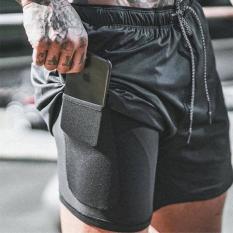 Quần Tập Gym Nam Quần Short Thể Thao 2 Lớp