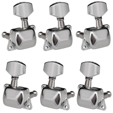 【HOT】 6 String Tuning Pegs Semi-closed Machine Heads for Acoustic