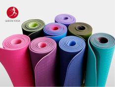 Thảm tập yoga tpe 2 lớp cao cấp(kèm tặng túi)