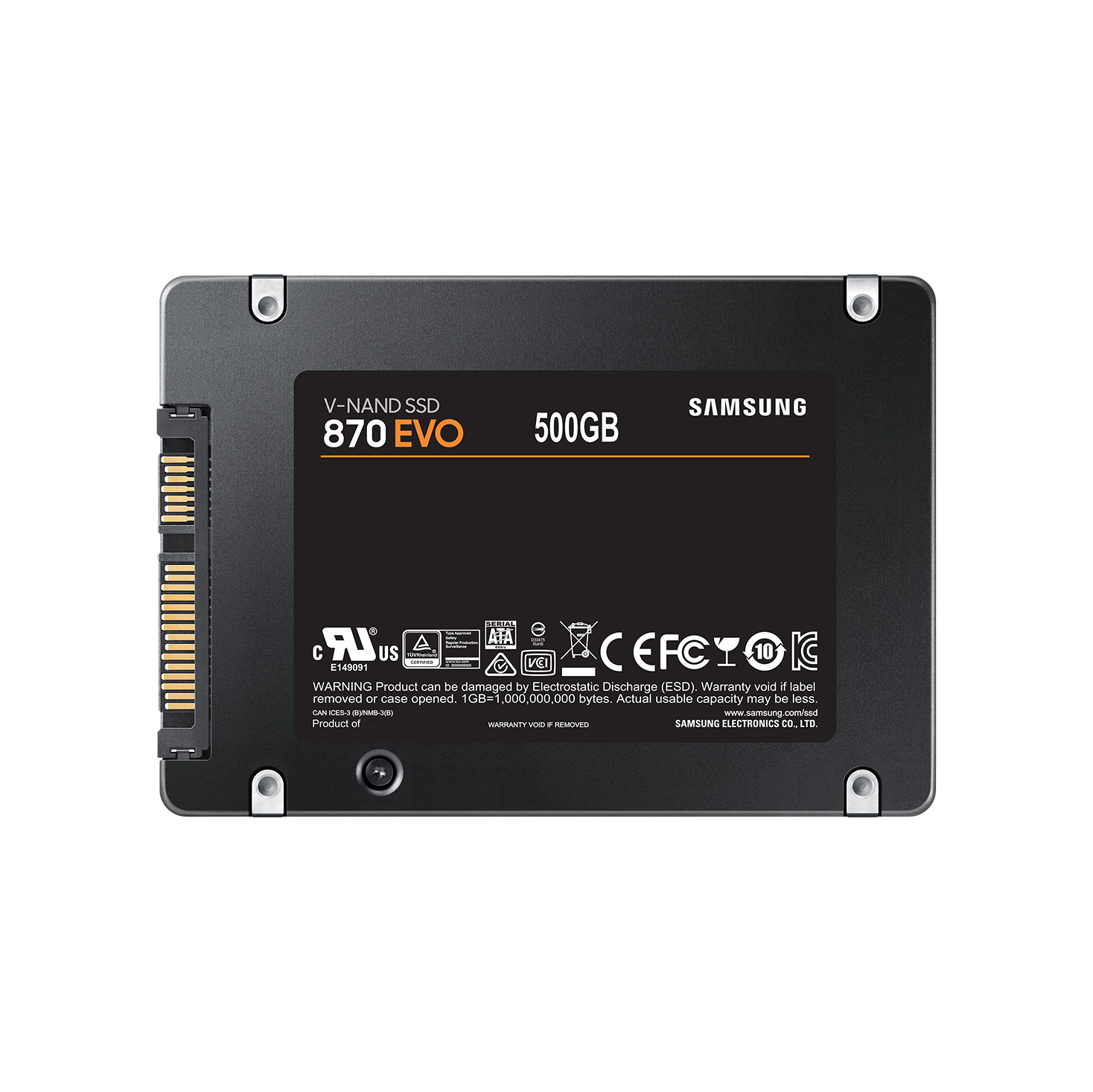 [HCM]Ổ cứng SSD Samsung 870 EVO 500GB 2.5-Inch SATA III (LDG-2022)