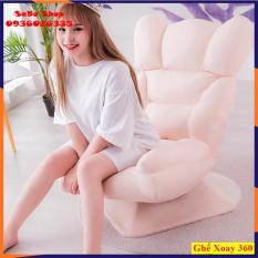 Ghế bệt tựa lưng xoay 360 độ – ghế sofa xoay 360 độ ghế thư giãn đa năng chất liệu vải