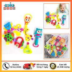 Lục lạc, xúc xắc bộ đồ chơi cho bé, nhiều hình thù nghộ nghĩnh