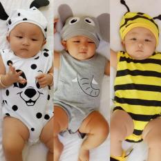 Combo 3 bộ Bodysuit hình thú ngộ nghĩnh cho bé ( khách được chọn bé trai hay gái, shop giao mẫu ngẫu nhiên) – Mihababy – BDS_CB_SHOCK
