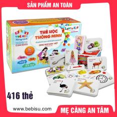 Bộ thẻ học 16 chủ đề cho bé shop Metomti2002