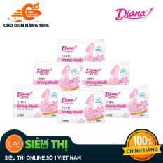 Bộ 6 gói Băng vệ sinh Diana hàng ngày SENSI kháng khuẩn Gói 20 miếng