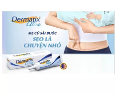 Kem Dermatix Ultra hỗ trợ làm phẳng mềm và mờ sẹo lồi sẹo thâm sẹo phì đại – Bảo vệ da khỏi tia UVA và UVB – Hộp 15 gram