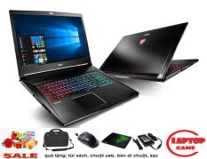 MSI GS63 7RE siêu mỏng, siêu mạnh ( i7-7700HQ, card GTX 1050TI 4G, ram 8G, SSD 128Gb + HDD 1Tb, màn 15.6 FullHD IPS) nặng 1.8KG