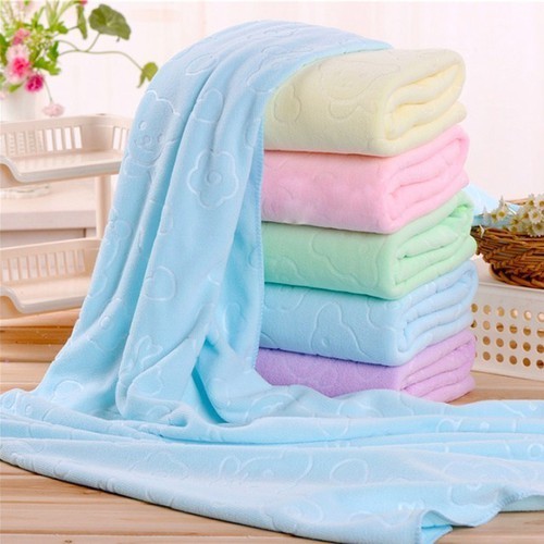 combo 5 Khăn tắm xuất nhật siêu thấm hút 140cm x 70cm với chất liệu 100% cotton dày, mềm và...