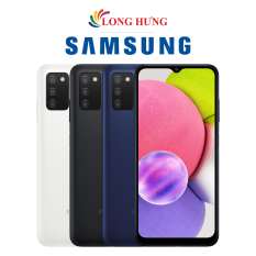 Điện thoại Samsung Galaxy A03s (4GB/64GB) – Hàng Chính Hãng – Thiết kế thời trang, viên pin dung lượng lớn 5000mAH, bộ 3 Camera cực đỉnh