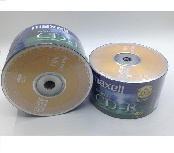 Bộ 50 đĩa trắng CD-R Maxell 700MB