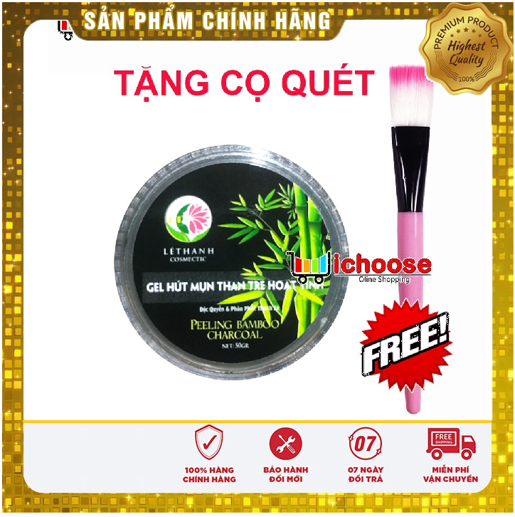 GEL lột mụn than hoạt tre hoạt tính 50gr