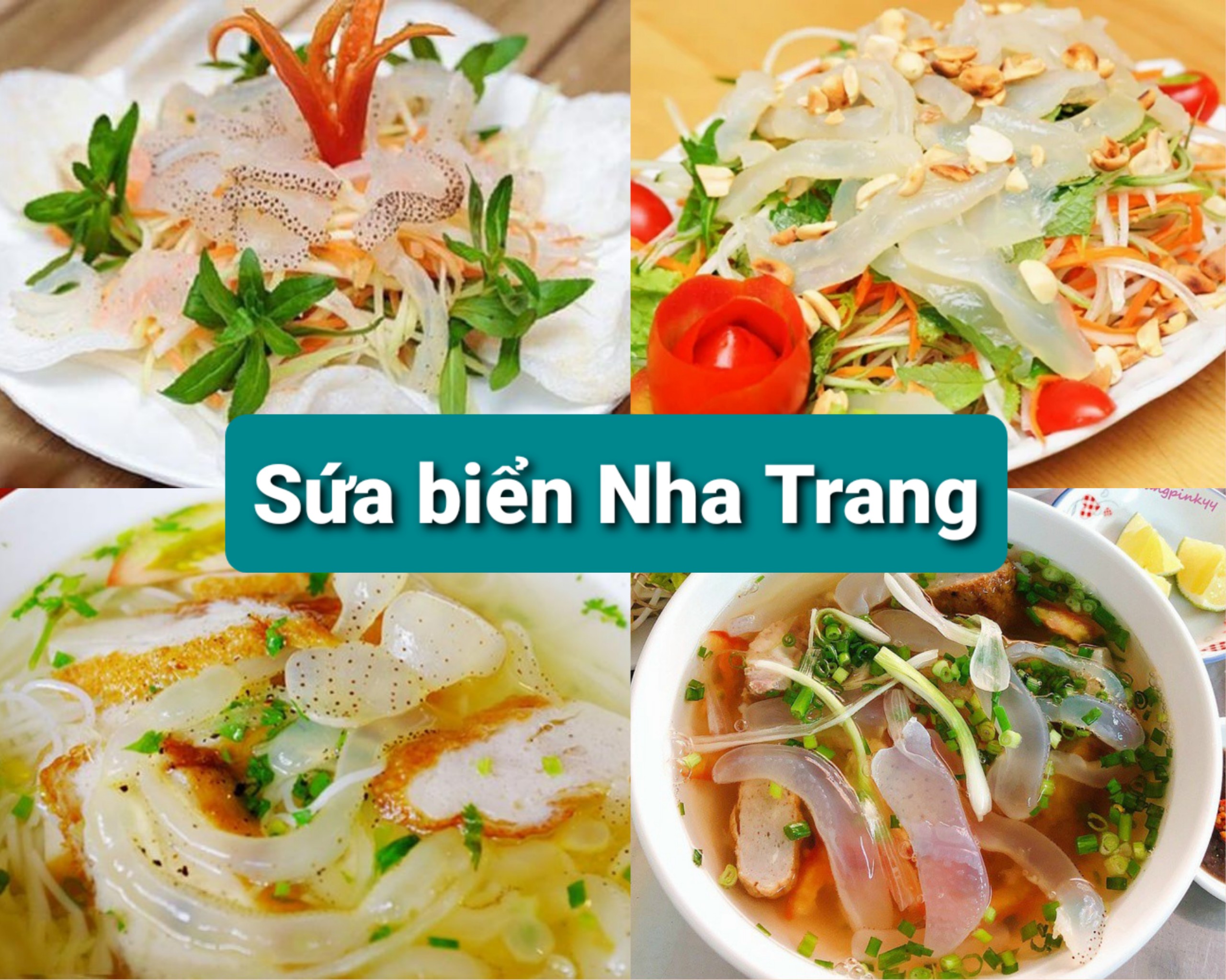 Sứa biển Nha Trang - nón sứa 1kg - Dùng làm gỏi, nấu bún sứa giòn ngon, thanh mát