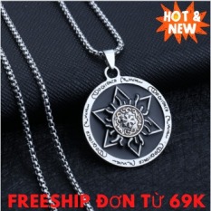( Freeship) Dây chuyền nam titan, dây chuyền nam la mã Titan cá tính trang sức cao cấp