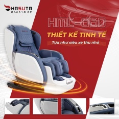 Ghế massage Hasuta HMC-660,massage công nghệ mới cao cấp,đa dạng chế độ tập luyện