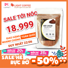 Bột cacao nguyên chất Light Cacao , không pha trộn tạp chất , đậm đà thơm ngon 100gr
