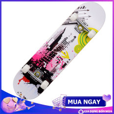 (Chọn Mẫu – Tặng Túi Đựng) Ván Trượt Thể Thao Người Lớn Cao Cấp Đạt Chuẩn Thi Đấu Chịu Lực 80kg + Dụng cụ sửa chữa, bút màu, decal dán