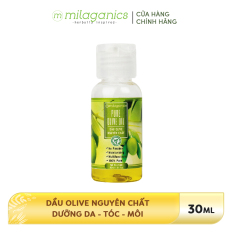 Dầu Olive Nguyên Chất Dưỡng Da – Tóc – Môi MILAGANICS 30ml-100ml
