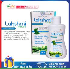 Dung Dịch Vệ Sinh Phụ Nữ Thảo Dược Thiên Nhiên Làm Hồng Và Se Khít Vùng Kín Lakshmi Gel 100ml Của Vioba – Cháy Bùng Lửa Yêu, Nuôi Dưỡng Và Trẻ Hoá Da Vùng Kín, Kháng Khuẩn, Khử Mùi Hôi, Làm Thơm Vùng Kín, Bảo Vệ Vùng Kín