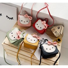 Túi xách đeo chéo Hello Kitty dễ thương phong cách Hàn Quốc