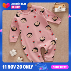 【Hunibear】Bộ Áo Liền Quần Cho Bé Từ 0-6 Tháng Tuổi, Áo Liền Quần Dài Tay, Hoạ Tiết Hoạt Hình, Chất Liệu Cotton, Dành Cho Cả Bé Trai Và Bé Gái