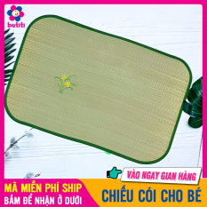 Chiếu Điều Hòa Cho Bé SỢI CÓI (45 x 65cm) 100% Cói Tự Nhiên, Bé Nằm Mát, An Toàn Cho Da – Chiếu Nằm Võng, Nôi, Mùa Hè, Chiếu Cối Cho Trẻ, Chieu Dieu Hoa Cho Be, Chieu Coi (Thoáng Mát Hơn Chiếu Trúc, Mây, Lụa) – Chiếu Cói Nhỏ – Betiti