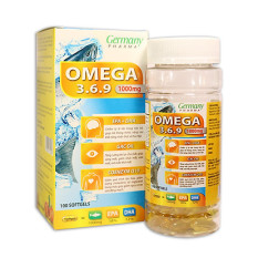Viên dầu cá Omega 3 6 9 Fish oil Bổ não, sáng mắt, khỏe mạnh tim mạch, tăng cường trí nhớ – Hộp 100 viên