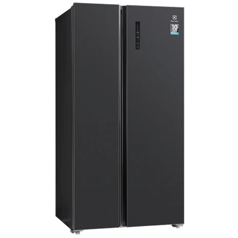 [HCM]Tủ lạnh Side by side Inverter 505L Electrolux ESE5401A-BVN Ngăn đông mềm UltraChill bảo quản thịt cá được lâu hơn...