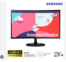 Màn hình máy tính Samsung LS24C360EAEXXV 23.8 inch VA FHD 75Hz Cong kèm cáp HDMI