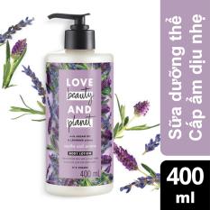 Sữa dưỡng thể dưỡng ẩm Love Beauty And Planet Soothe & Serene 400ml