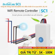 Công tắc thông minh Broadlink SC1 điều khiển từ xa qua WIFI, 3G, 4G