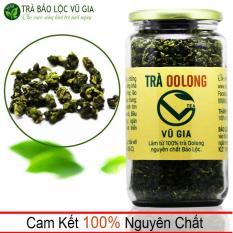Trà Oolong Nguyên Chất Bảo Lộc Vũ Gia (400gr/hũ) – Giảm cân an toàn, tăng cường hệ miễn dịch đề kháng – Có giấy kiểm nghiệm y tế