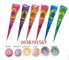 MỰC VẼ HENNA TATTOO ẤN ĐỘ – golecha – bút vẽ henna DH001HC