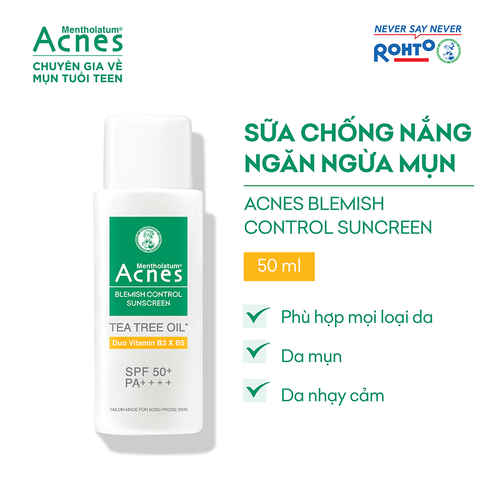 Kem chống nắng Acnes Blemish Control Sunscreen 50g