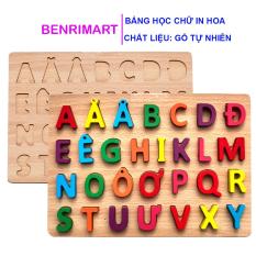 Đồ Chơi Ghép Hình Chữ Cái Tiếng Việt In Hoa Bằng Gỗ Giúp Bé Nhớ Mặt Chữ Benrikids,Đồ Chơi Thông Minh