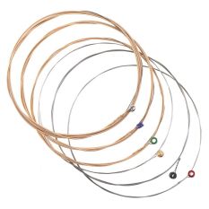 Orphee 6pcs/set QA140 Medium Super Light Extra Light Acoustic Guitar Strings 85/15 End-Ball