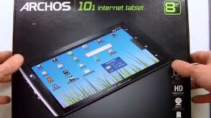 Archos 101 internet tablet 16 Gb May tính bảng thương hiệu Pháp