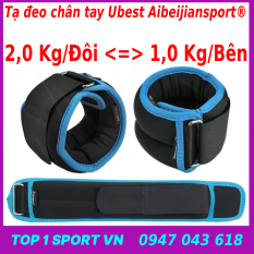 Tạ đeo chân tay 4kg/3kg/2kg/1kg/đôi Ubest Aibeijiansport® phiên bản 3.0 ( 1 đôi ) – Thế hệ tạ chân tay siêu gọn nhẹ và tiên tiến nhât hiện nay – Bảo hành 6 tháng