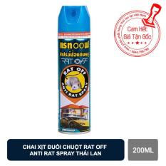 Xịt đuổi chuột Rat Off Thái Lan đuổi sạch chuột sau 1 tuần xịt không độc hại chất lượng và an toàn【Kho Thế Giới 】