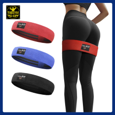 Dây kháng lực mini band vải Valeo Fitness siêu bền hỗ trợ tập chân mông