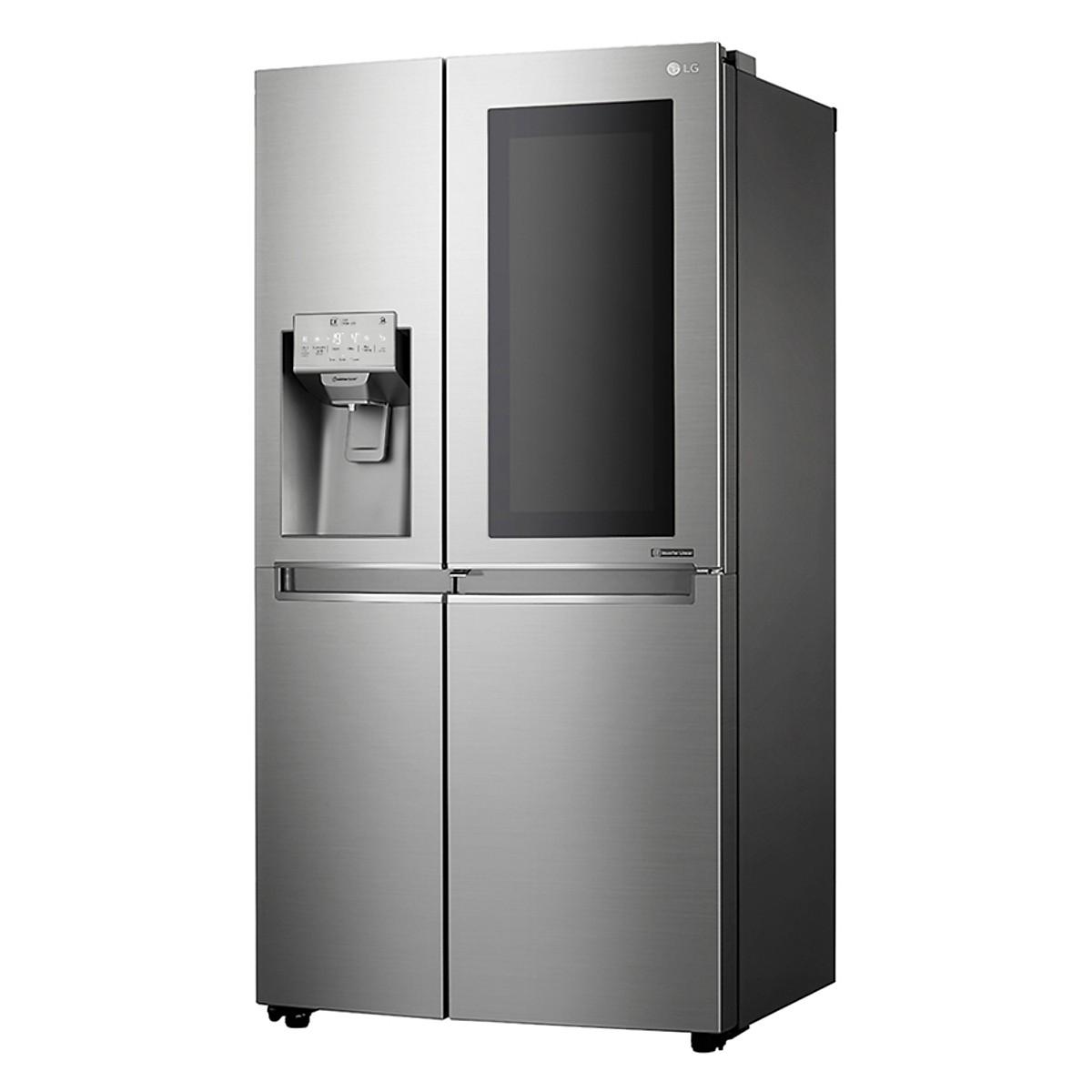 TRẢ GÓP 0% - BẢO HÀNH 2 NĂM - Tủ lạnh Instaview Door-in-Door LG GR-X247JS 601L Inverter
