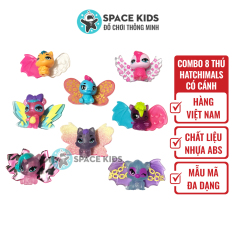 Đồ chơi trẻ em Combo 8 thú Hatchimals có cánh khác nhau, hàng hiếm chọn lọc, Thú Hatchimals hàng Việt Nam xuất khẩu