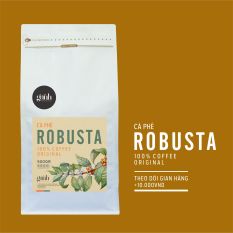 Cà phê nguyên chất Robusta 500g – Gánh