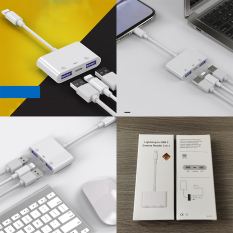 Jack chuyển lightning sang 2 usb 3.0[có sạc liên tục 24/24]