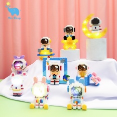 Lego Mini Phi Hành Gia Lắp Ráp Hoạt Hình Đáng Yêu Đồ Chơi Ghép Hình Dành Cho Bé