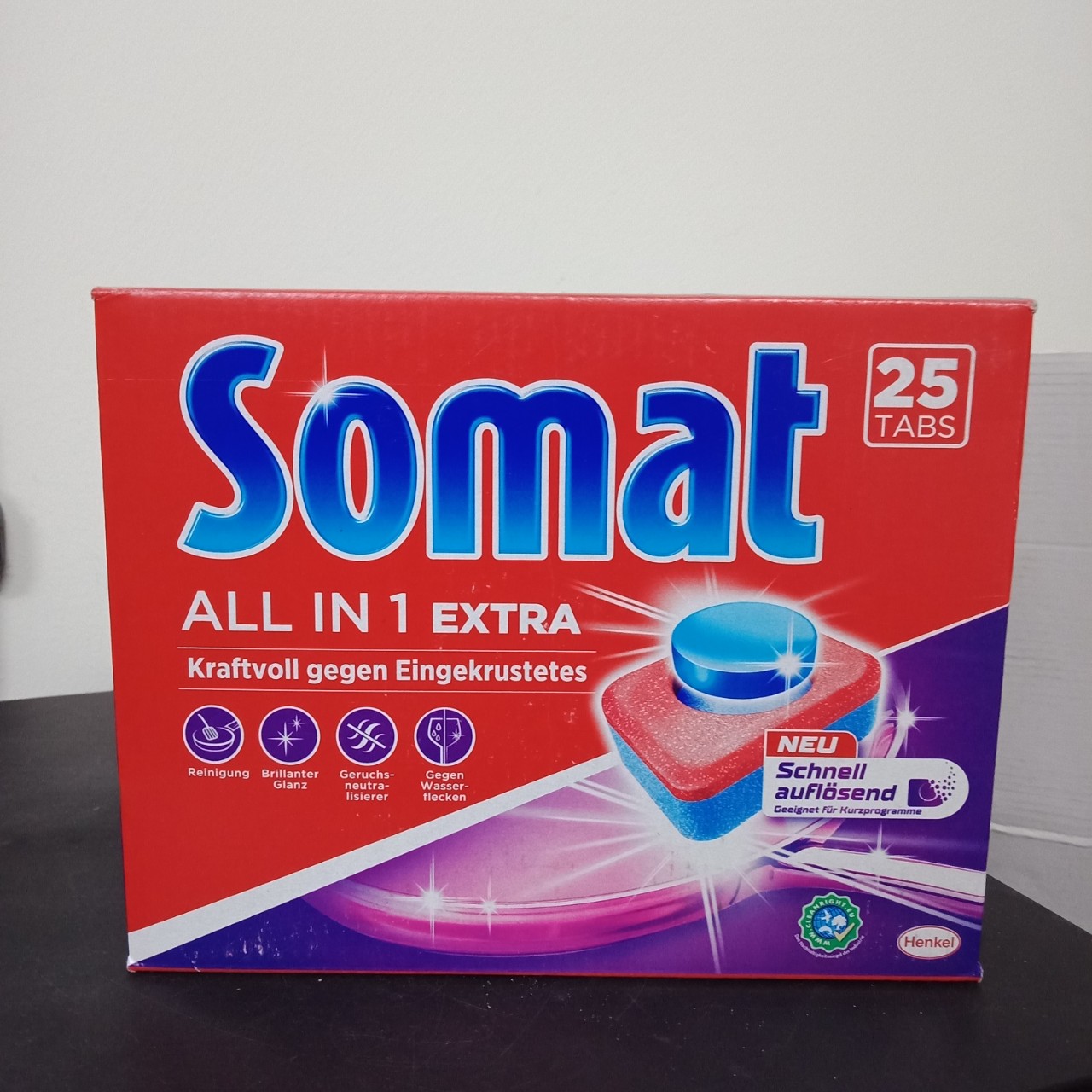 Combo 2 hộp viên rửa chén Somat Allin 1 Extra ( 25 viên / hộp )