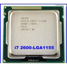 Bộ vi xử lý cpu intel core i7 2600 socket 1155 sử dụng cho main h61, B75, Q67, Q77….. Bảo hành 3 tháng