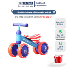 Xe chòi chân cho bé khung kim loại Q4