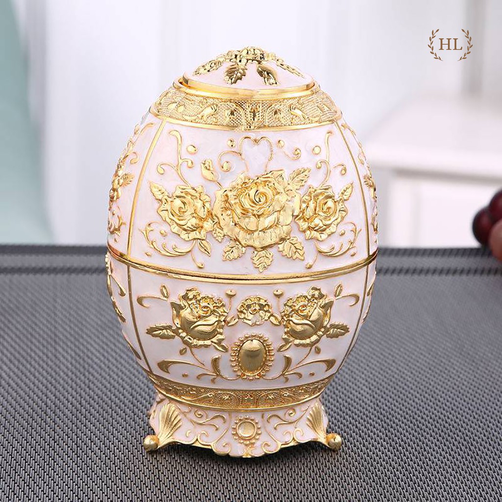 Lọ tăm Hoàng Gia | Hũ Tăm Hoàng Kim Có Chân Hoa Văn Tân Cổ Điển | HŨ ĐỰNG TĂM...
